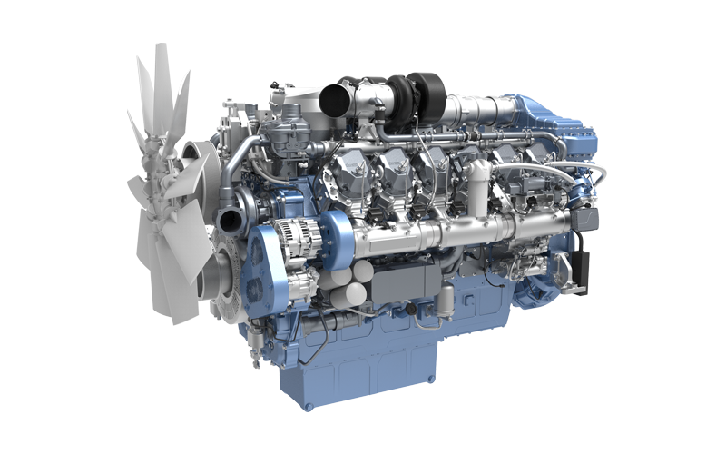 Motor 12M33NG für Starrrahmen-Muldenkipper