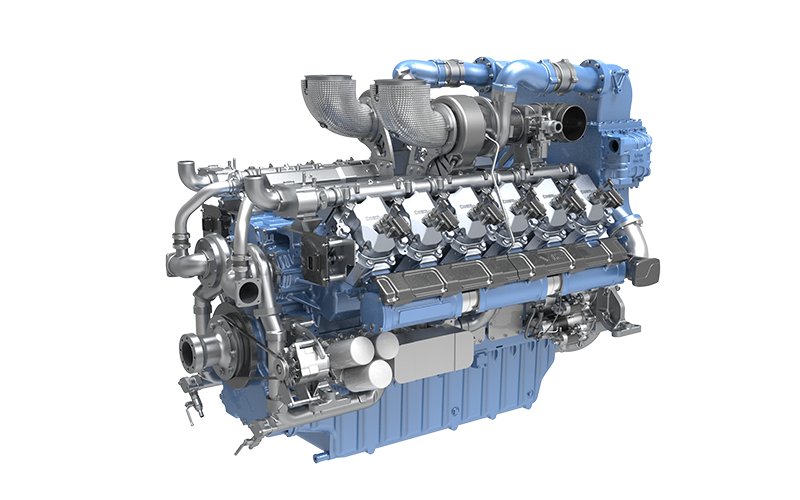 Stromerzeugungsmotor der Gasmotorenserie 12M33
