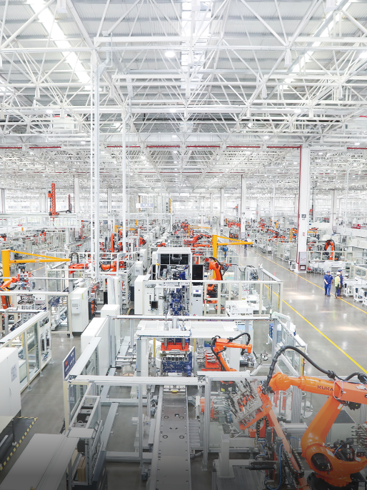 Weltweit erste digitale und unbemannte Motorenfabrik der Branche